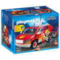 Playmobil Пожарная машина командира со светом и звуком