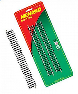 Mehano Рельсы прямые (комплект из 4 шт.) для железной дороги 