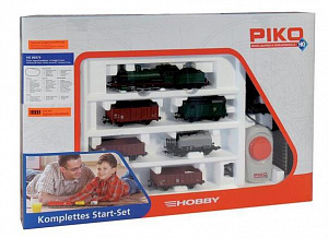 Piko Стартовый набор с паровозом Rh71 и 5 товарными вагонами, аналоговый, Piko 1:87 (96979)