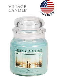 Ароматическая свеча Village Candle "Летний дождь", средняя